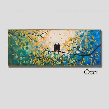 Đôi tình nhân | Tranh treo phòng ngủ | Mã T0390 | Oca