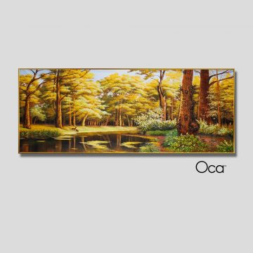 Rừng vào thu | Tranh treo phòng ngủ | Mã T0391 | Oca