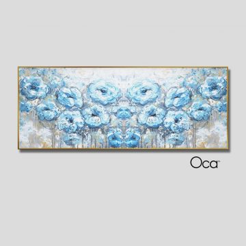 Cánh đồng hoa | Tranh treo phòng ngủ | Mã T0393 | Oca