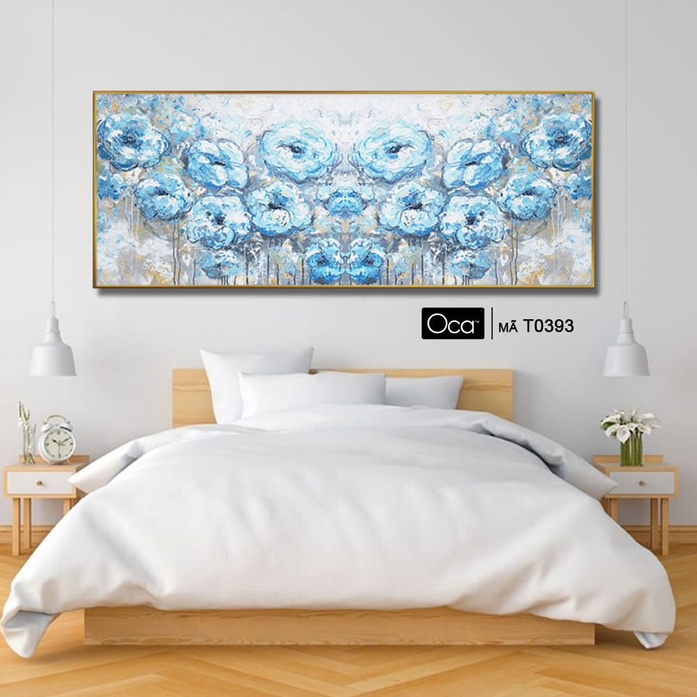 Cánh đồng hoa | Tranh treo phòng ngủ | Mã T0393 | Oca - Ảnh 3