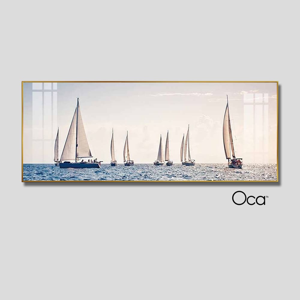 Ngày dạo chơi trên biển | Tranh treo phòng ngủ | Mã T0407 | Oca