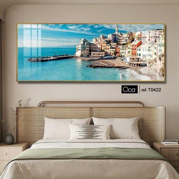 Alternative view of Phong cảnh biển xanh | Tranh treo phòng ngủ | Mã T0422 | Oca