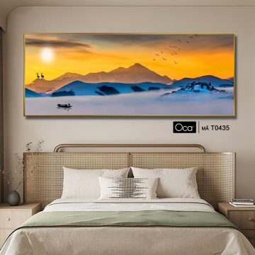 Alternative view of Phong cảnh hùng vĩ | Tranh treo phòng ngủ | Mã T0435 | Oca