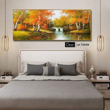 Alternative view of Rừng vào thu | Tranh treo phòng ngủ | Mã T0439 | Oca