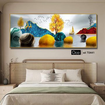 Alternative view of Thuận buồm xuôi gió | Tranh treo phòng ngủ | Mã T0441 | Oca