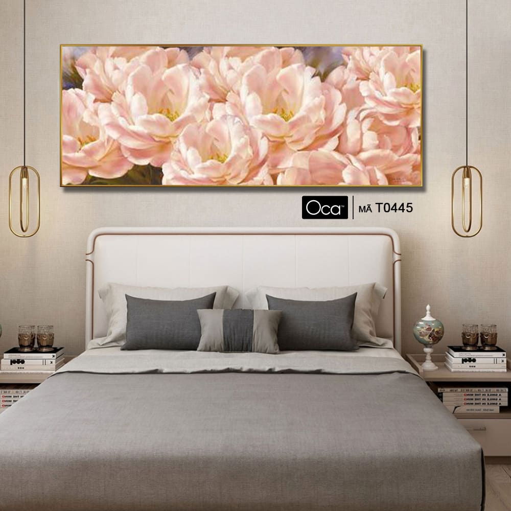 Khóm hoa hồng | Tranh treo phòng ngủ | Mã T0445 | Oca - Ảnh 4
