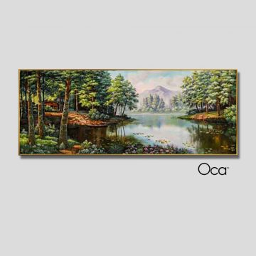 Phong cảnh rừng già | Tranh treo phòng ngủ | Mã T0447 | Oca