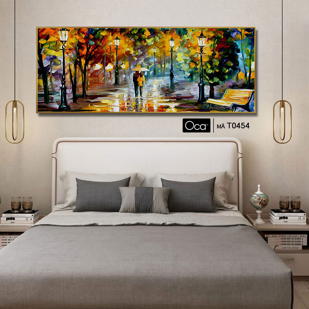 Tình yêu đôi lứa | Tranh treo phòng ngủ | Mã T0454 | Oca - Ảnh 4