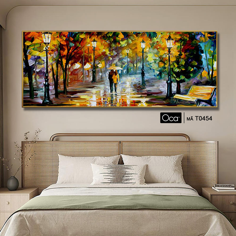 Tình yêu đôi lứa | Tranh treo phòng ngủ | Mã T0454 | Oca - Ảnh 2
