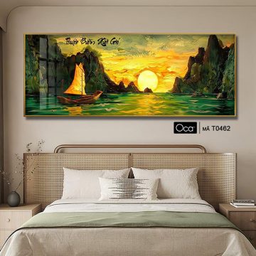 Alternative view of Thuận buồm xuôi gió | Tranh treo phòng ngủ | Mã T0462 | OCa