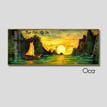 Thuận buồm xuôi gió | Tranh treo phòng ngủ | Mã T0462 | OCa