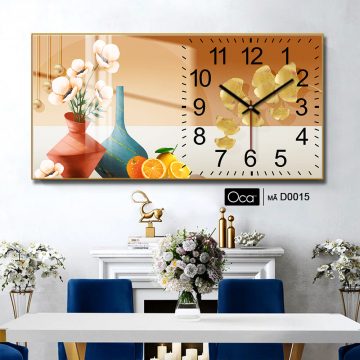 Alternative view of Đồng hồ bình hoa nghệ thuật | Mã D0015 | Xưởng sản xuất Oca
