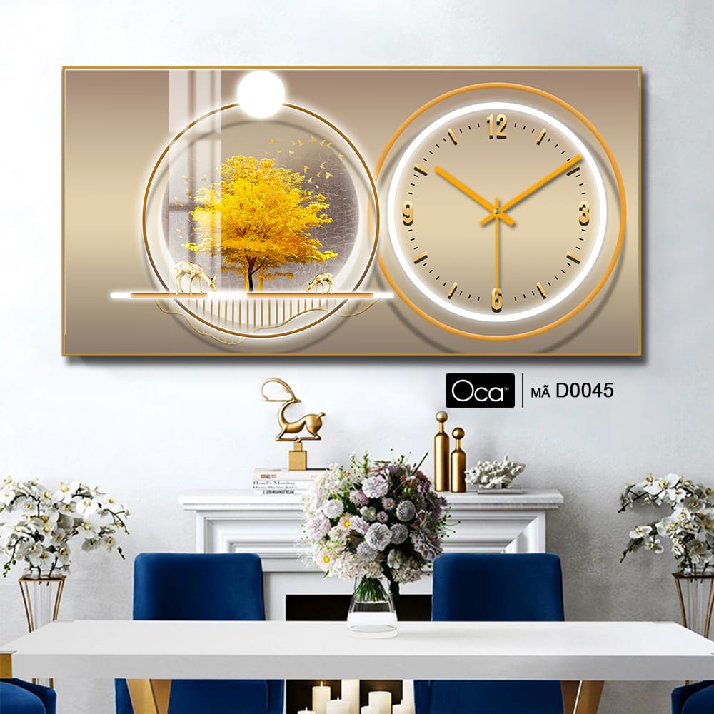 Đồng hồ Đêm Bừng Sáng | Mã D0045 | Xưởng sản xuất Oca - Ảnh 4