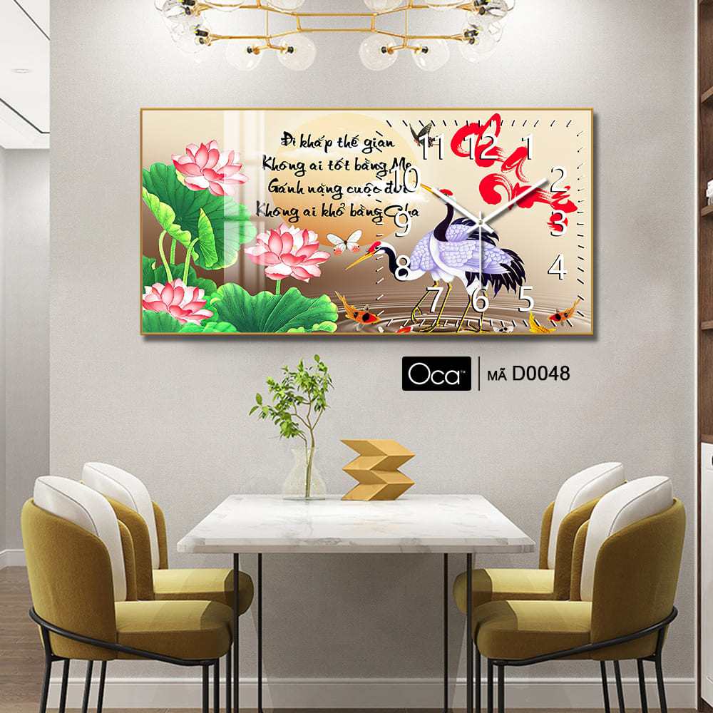 Đồng hồ Cha Mẹ | Mã D0048 | Xưởng sản xuất Oca - Ảnh 2