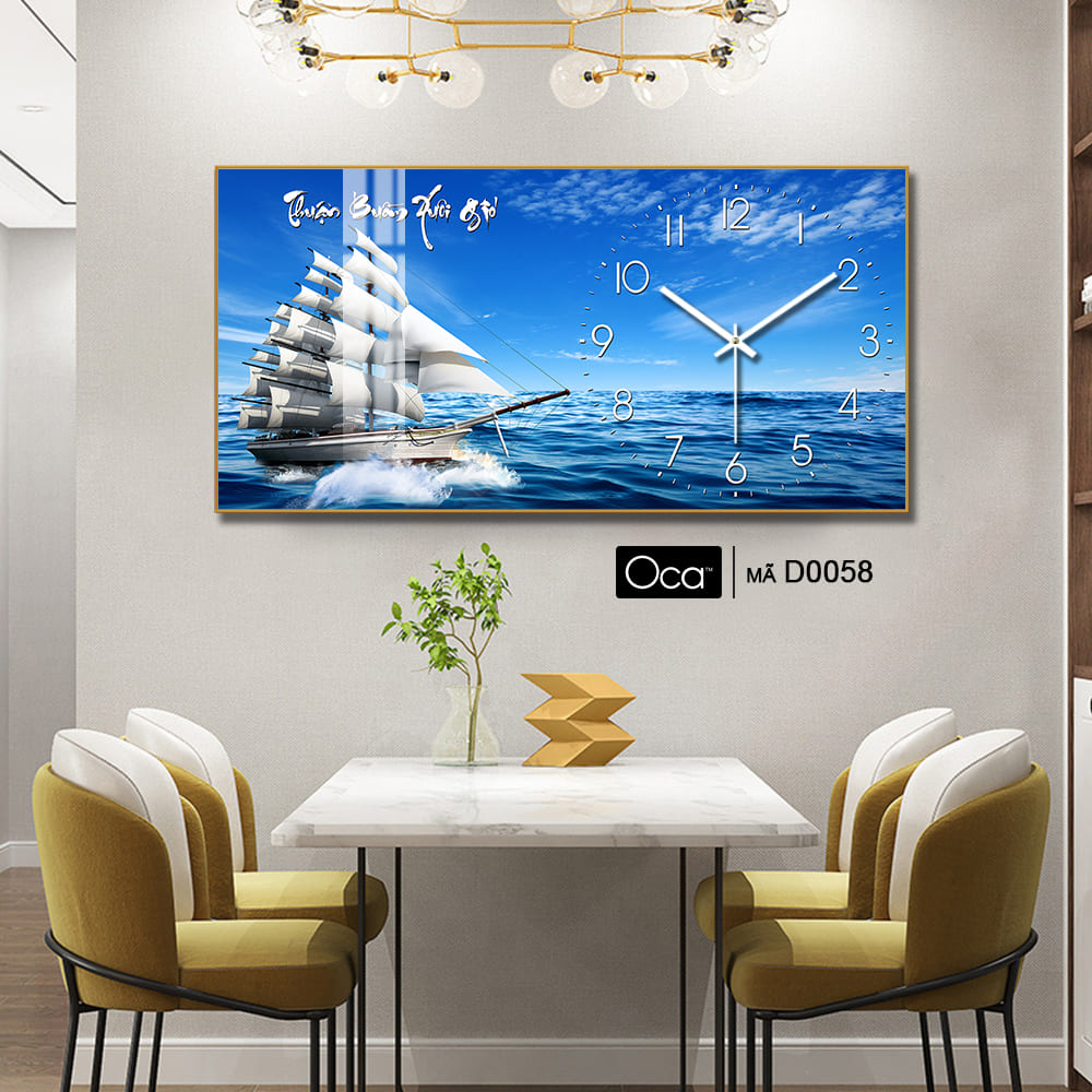 Đồng hồ Thuận buồm xuôi gió | Mã D0058 | Xưởng sản xuất Oca - Ảnh 3