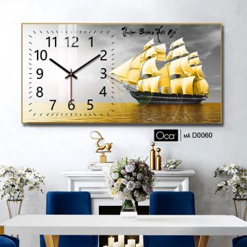 Alternative view of Đồng hồ Thuận buồm xuôi gió | Mã D0060 | Xưởng sản xuất Oca