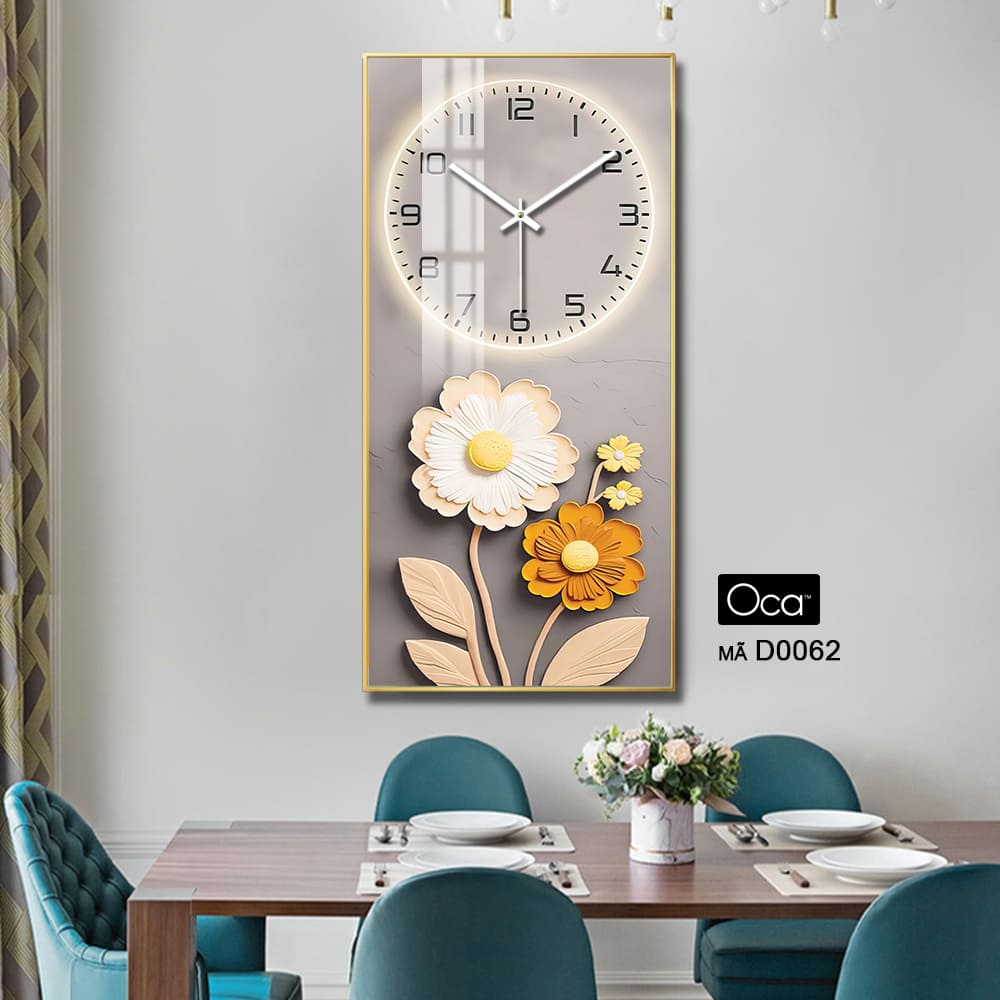 Đồng hồ Hoa Cúc Họa Mi | Mã D0062 | Xưởng sản xuất Oca - Ảnh 4