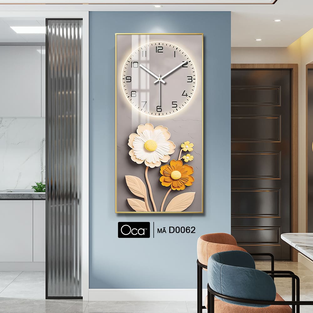 Đồng hồ Hoa Cúc Họa Mi | Mã D0062 | Xưởng sản xuất Oca - Ảnh 3