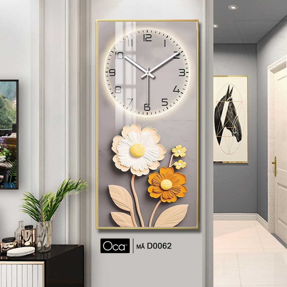 Đồng hồ Hoa Cúc Họa Mi | Mã D0062 | Xưởng sản xuất Oca - Ảnh 2