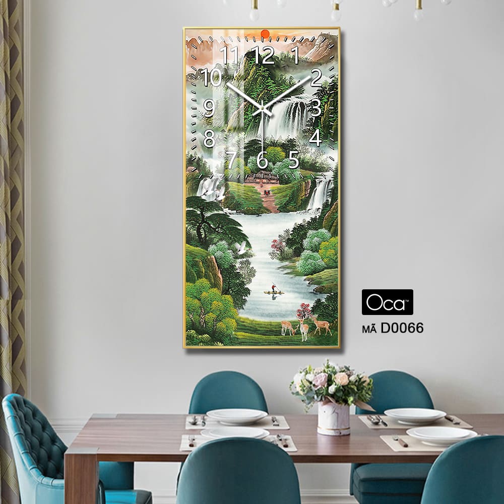 Đồng hồ Sơn Thủy Hữu Tình | Mã D0066 | Xưởng sản xuất Oca - Ảnh 4