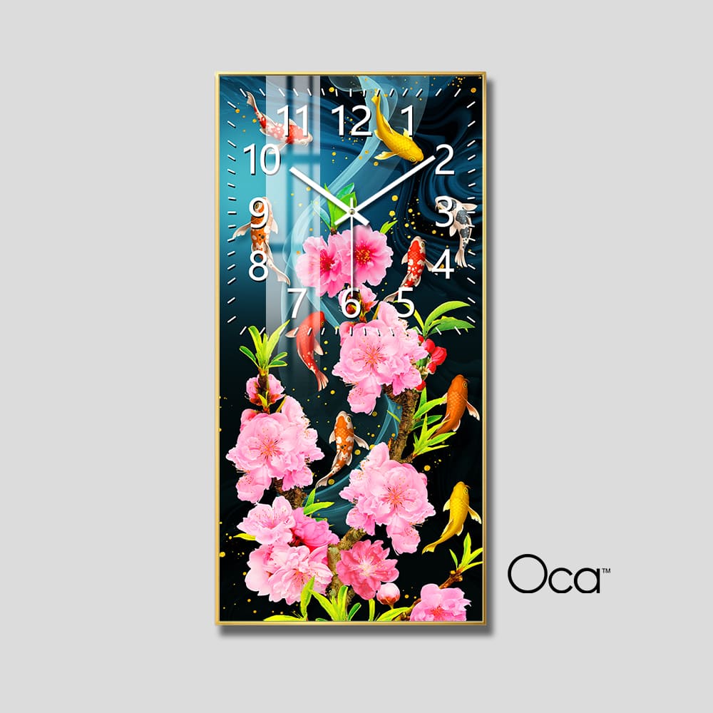 Đồng hồ Hoa Đào Ngày Xuân | Mã D0067 | Xưởng sản xuất Oca