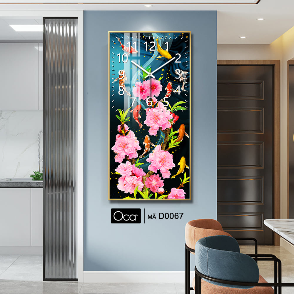 Đồng hồ Hoa Đào Ngày Xuân | Mã D0067 | Xưởng sản xuất Oca - Ảnh 2