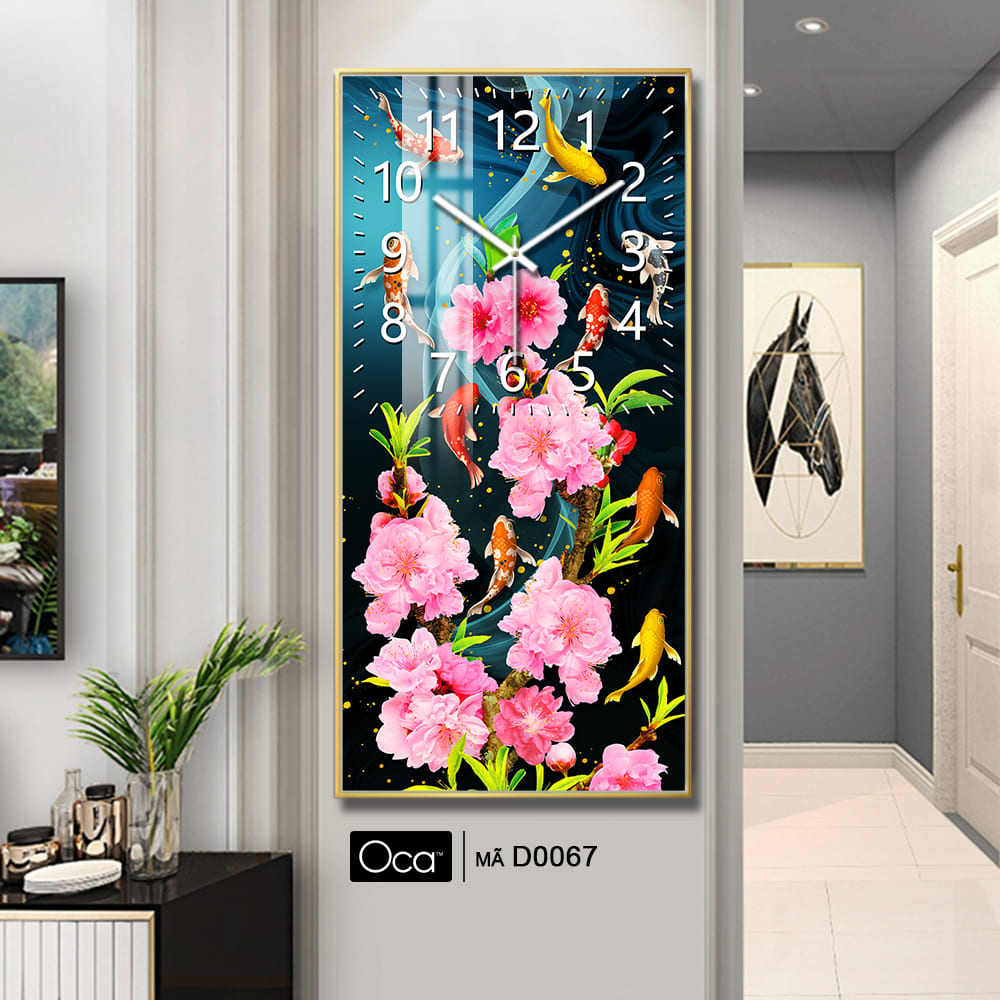 Đồng hồ Hoa Đào Ngày Xuân | Mã D0067 | Xưởng sản xuất Oca - Ảnh 4