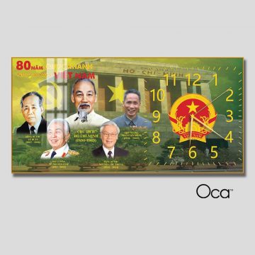 Đồng hồ Những Bậc Vĩ Nhân Làm Nên Lịch Sử Việt | Mã D0080 | Xưởng sản xuất Oca