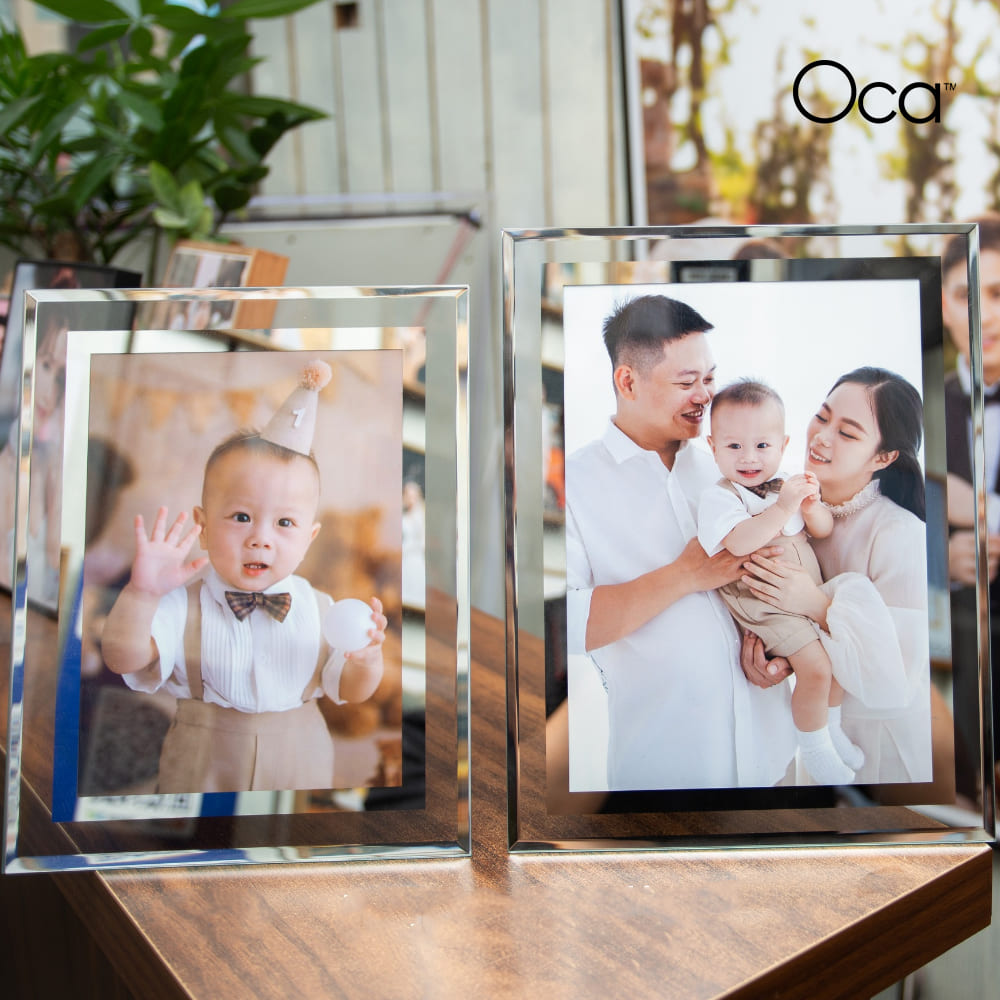 Tranh để bàn in hình cá nhân (người thân, người yêu, bé yêu, ông bà, cha mẹ,...) | Gửi hình qua Zalo 0829.633.633 | Oca