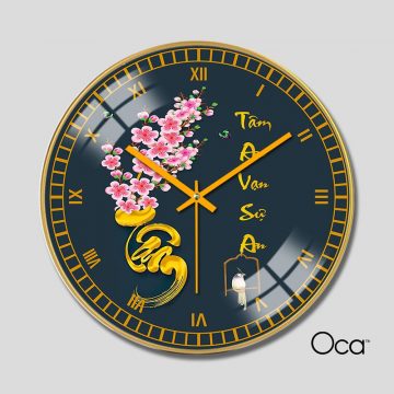 Đồng hồ tâm an vạn sự an | Tráng gương | Mã D0017 | Oca