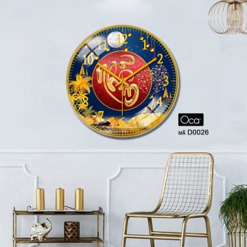 Alternative view of Đồng hồ chữ Nhẫn | Tráng gương | Mã D0026 | Oca