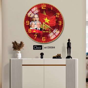 Alternative view of Đồng hồ những bậc vĩ nhân việt | Tráng gương | Mã D0084 | OCa