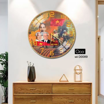 Alternative view of Đồng hồ lừng lẫy năm châu - Chiến thắng Điện Biên Phủ | Tráng gương | Mã D0089 | Oca