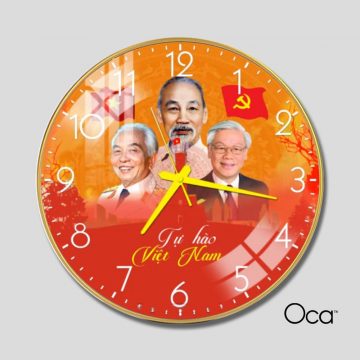 Đồng hồ tự hào Việt Nam | Tráng gương | Mã D0090 | Oca