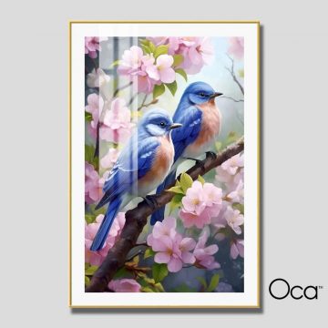 Đôi chim mùa xuân | Mã T0495 | Oca