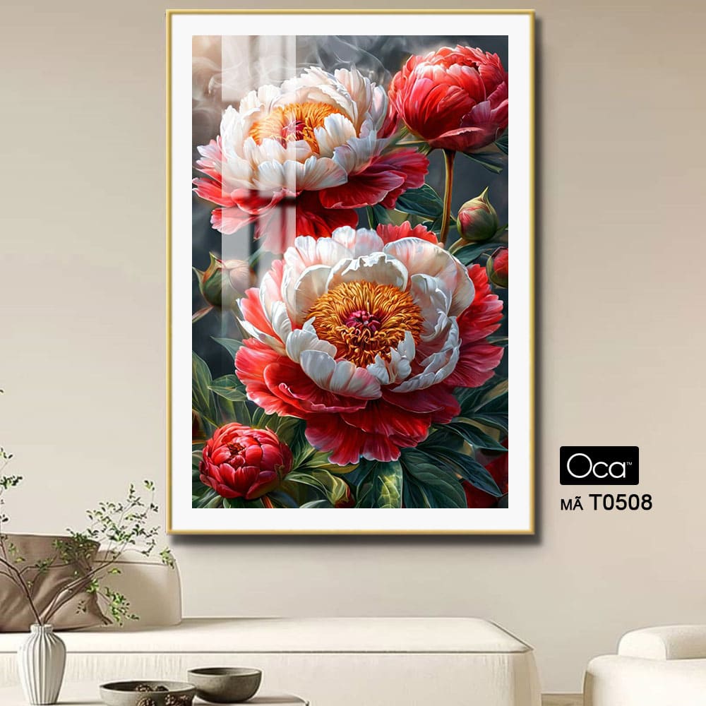 Khóm hoa Thược Dược | Mã T0508 | Oca - Ảnh 4