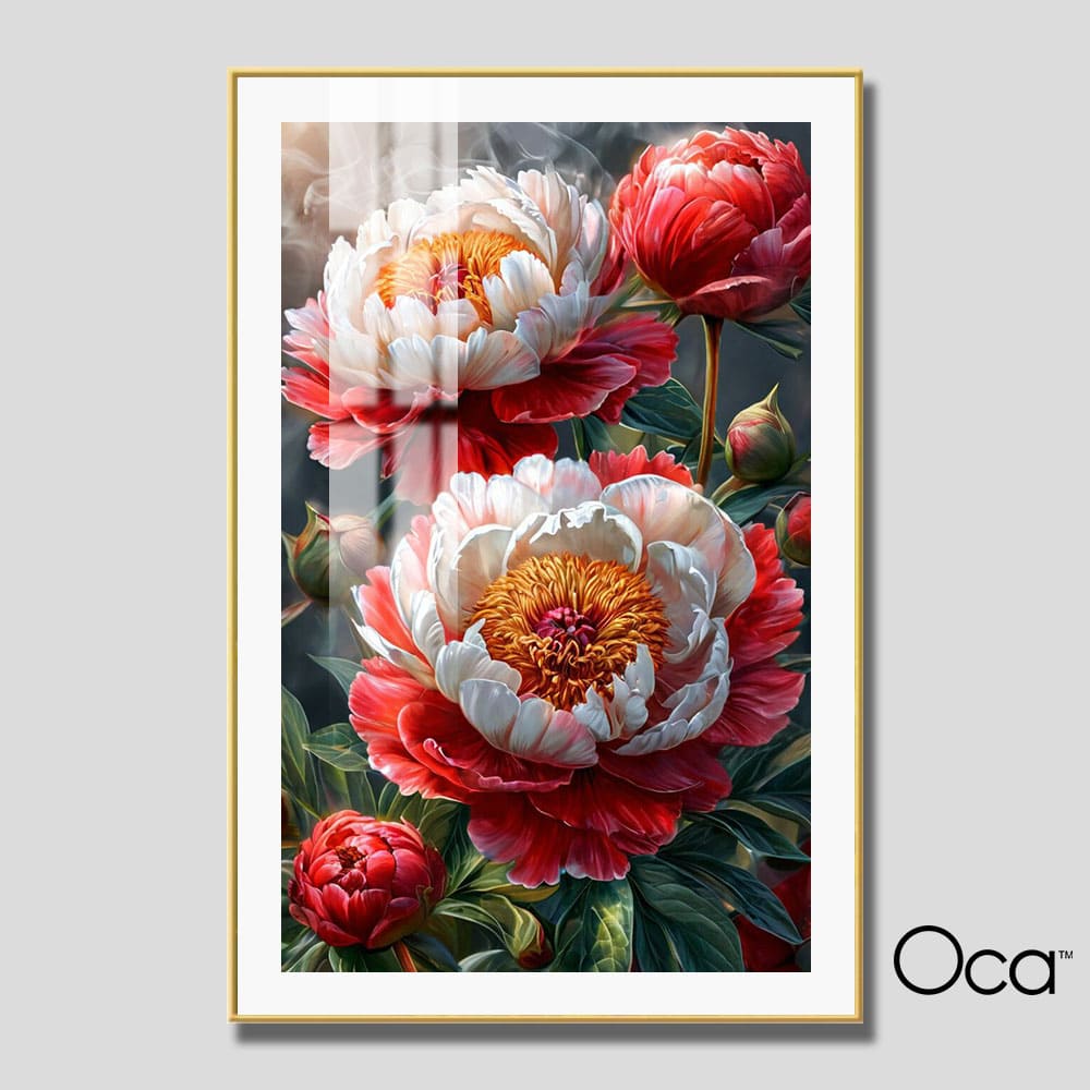 Khóm hoa Thược Dược | Mã T0508 | Oca