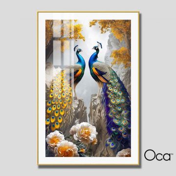 Đôi công uyên ương | Mã T0513 | Oca