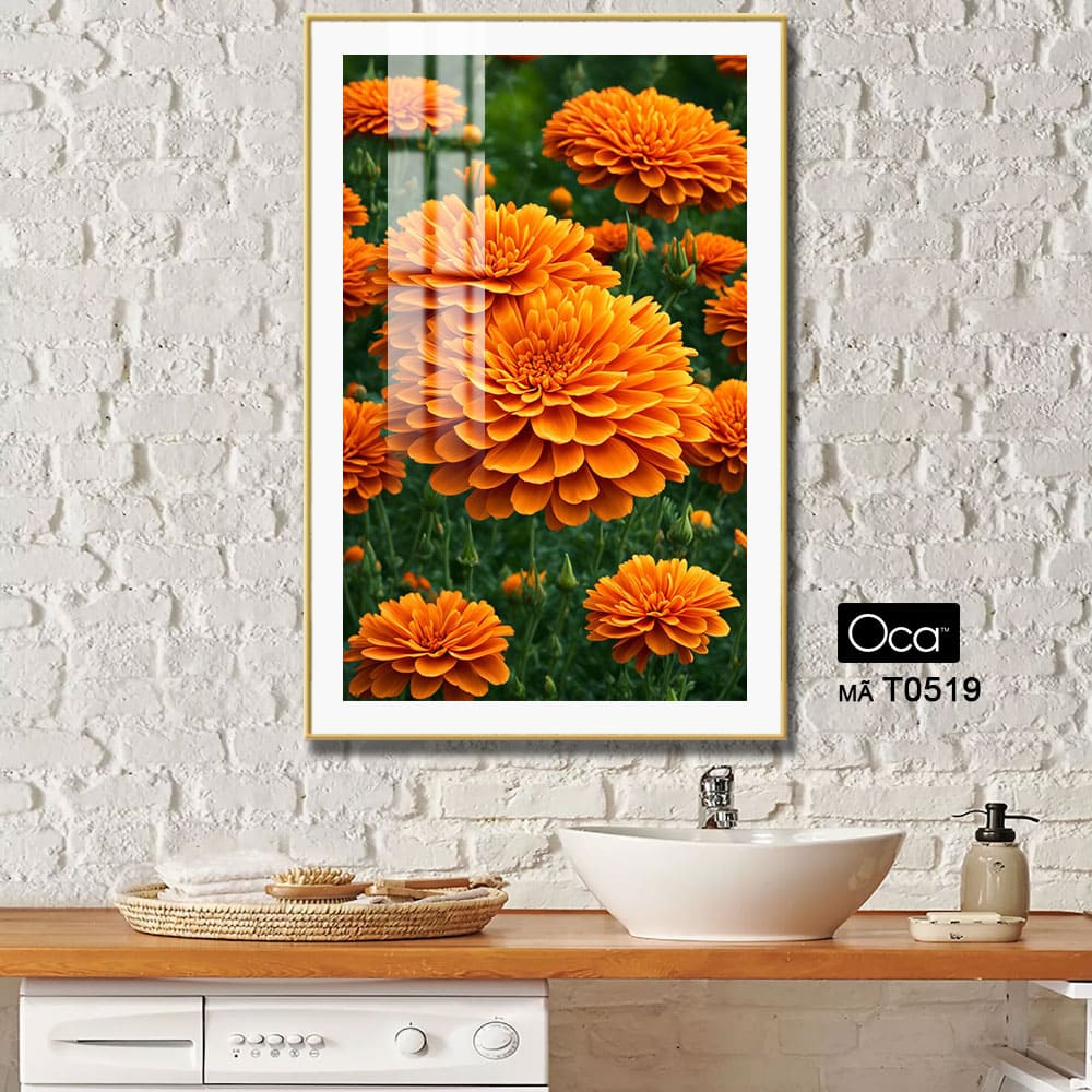 Khóm hoa cúc vạn thọ | Mã T0519 | Oca - Ảnh 3