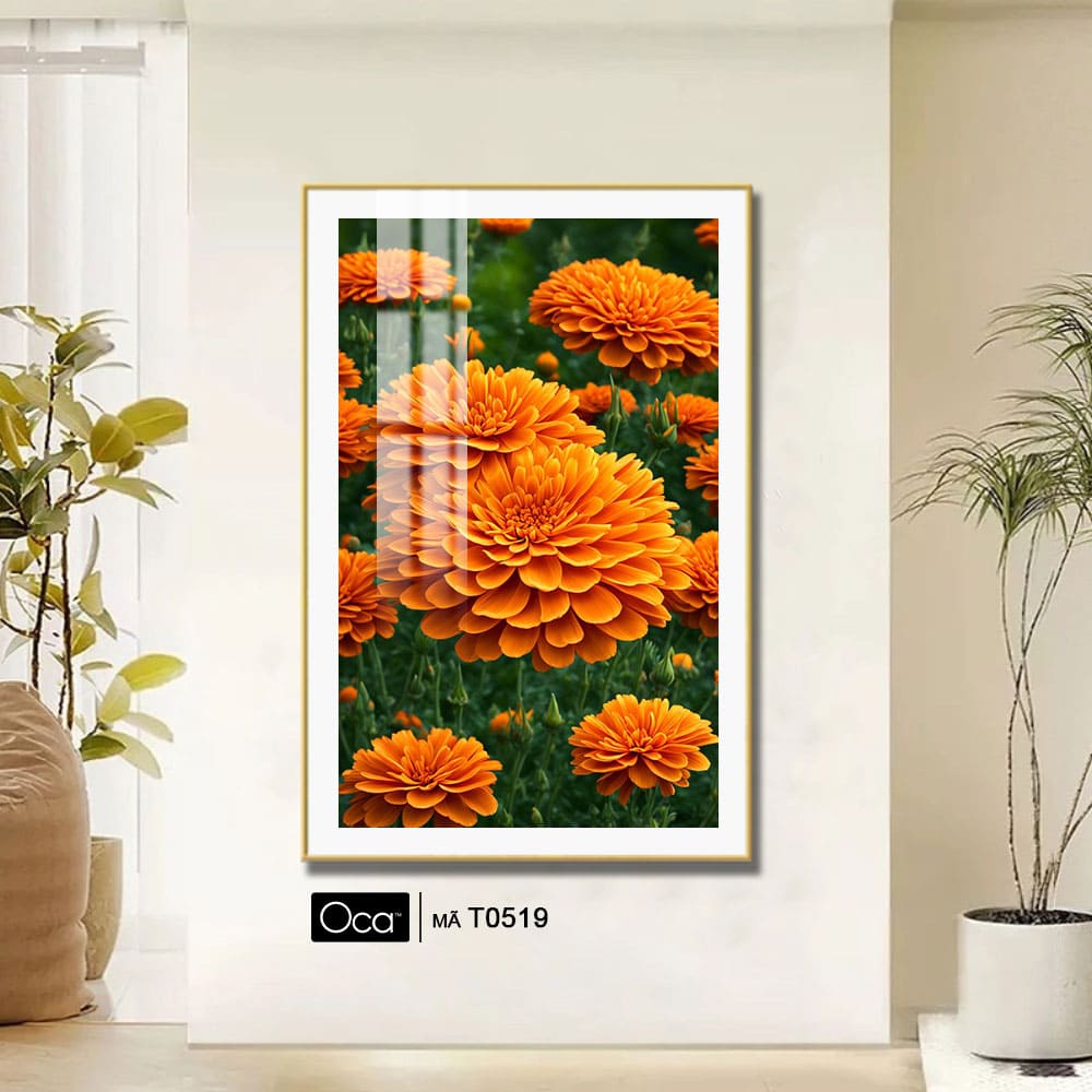 Khóm hoa cúc vạn thọ | Mã T0519 | Oca - Ảnh 4