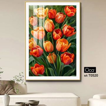 Alternative view of Khóm hoa Ly | Mã T0520 | Oca