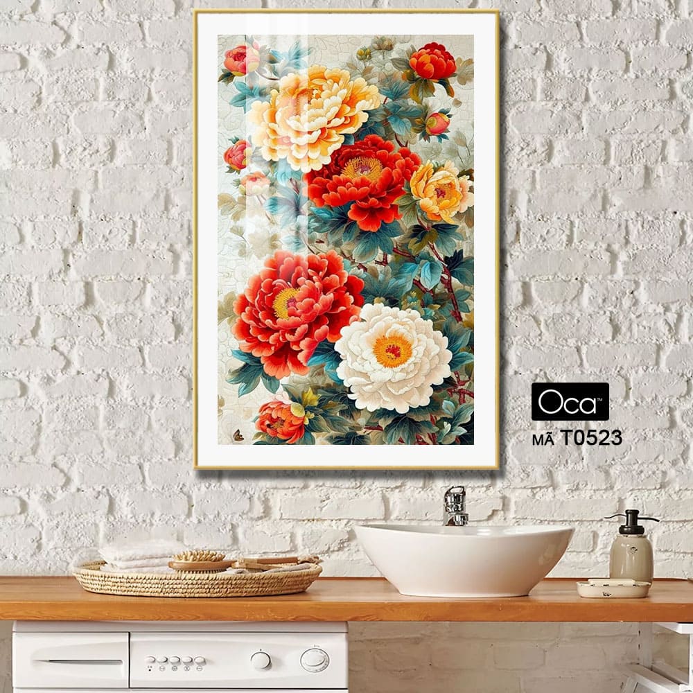 Khóm hoa Mẫu Đơn | Mã T0523 | Oca - Ảnh 2