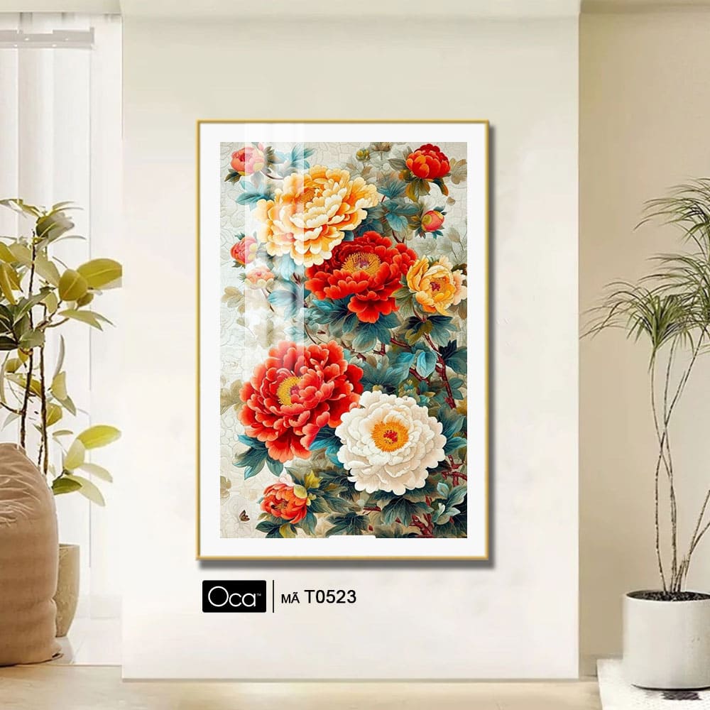 Khóm hoa Mẫu Đơn | Mã T0523 | Oca - Ảnh 3