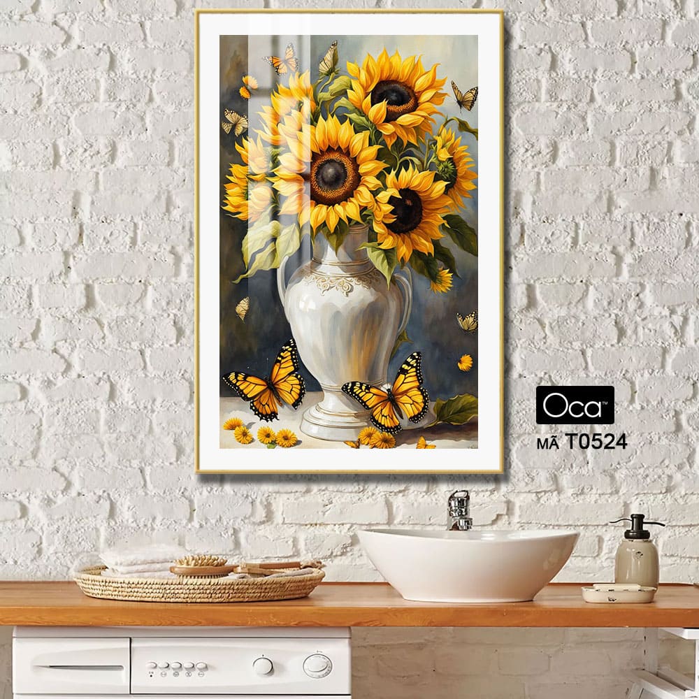 Bình hoa Hướng Dương | Mã T0524 | Oca - Ảnh 2