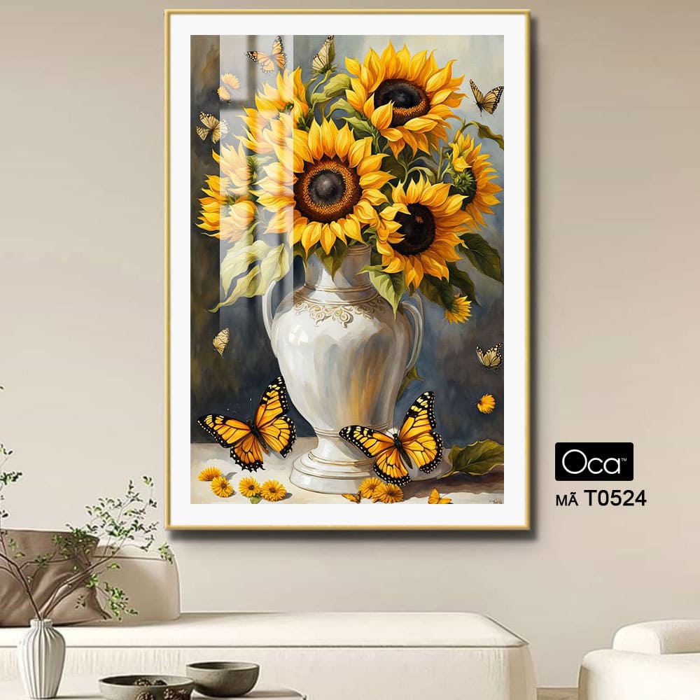 Bình hoa Hướng Dương | Mã T0524 | Oca - Ảnh 4