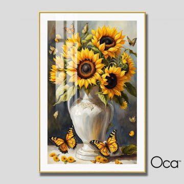 Bình hoa Hướng Dương | Mã T0524 | Oca