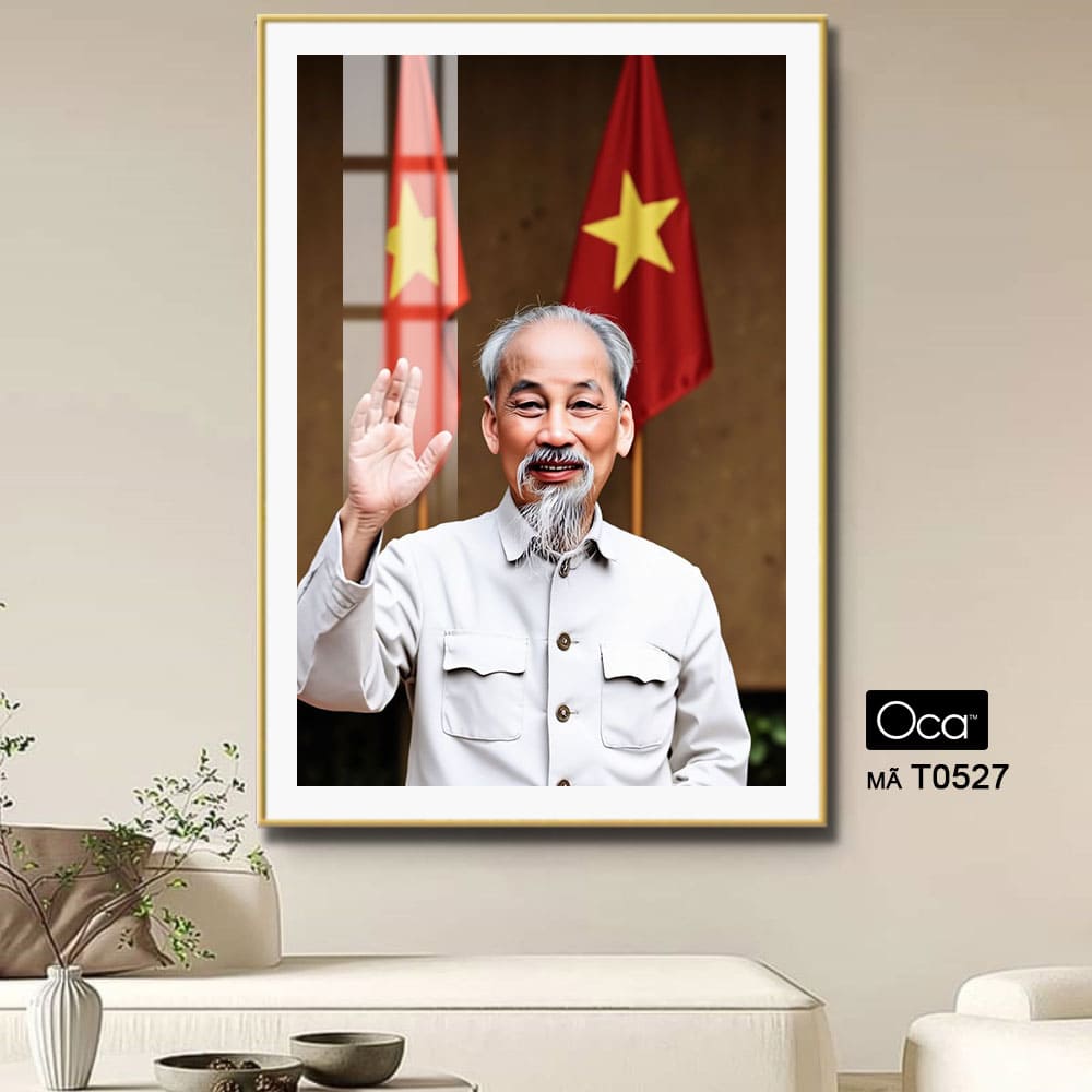 Bác Hồ đáng kính | Mã T0527 | Oca - Ảnh 2
