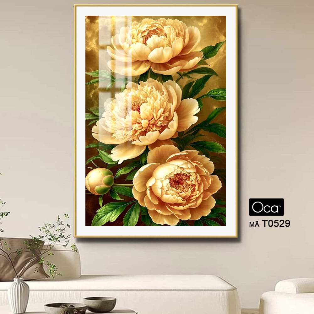 Khóm mẫu đơn vàng | Mã T0529 | Oca - Ảnh 2