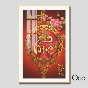 Chữ PHÚC sinh phú quý | Mã T0538 | Oca
