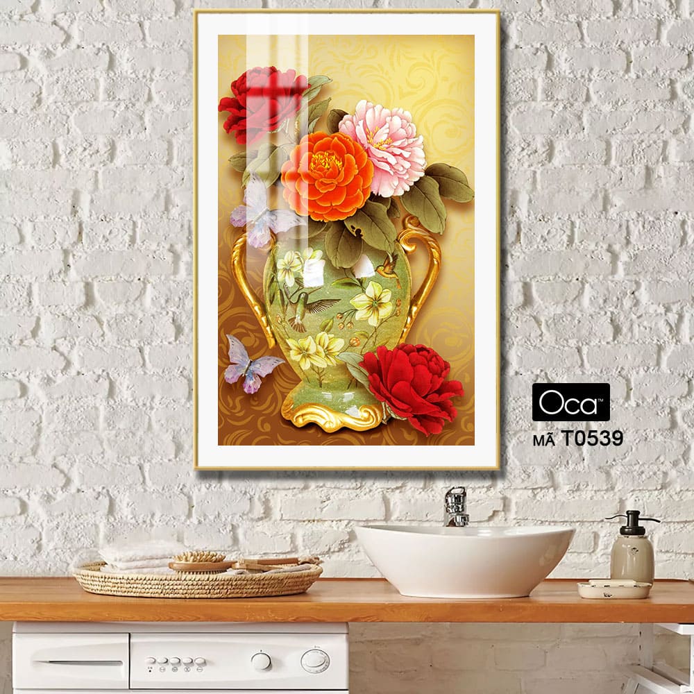 Bình hoa Mẫ Đơn | Mã T0539 | Oca - Ảnh 2